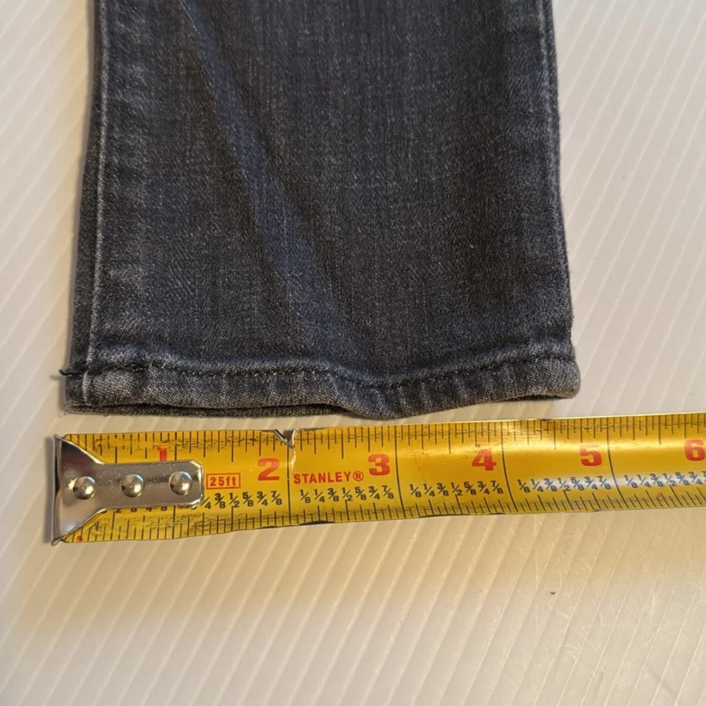 GAP kids 1969 gray skinny jeans.  Girls Size 6